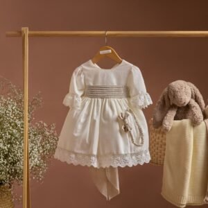 Vestido lino algodón