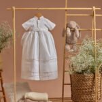 ropón con faldón y alforzas