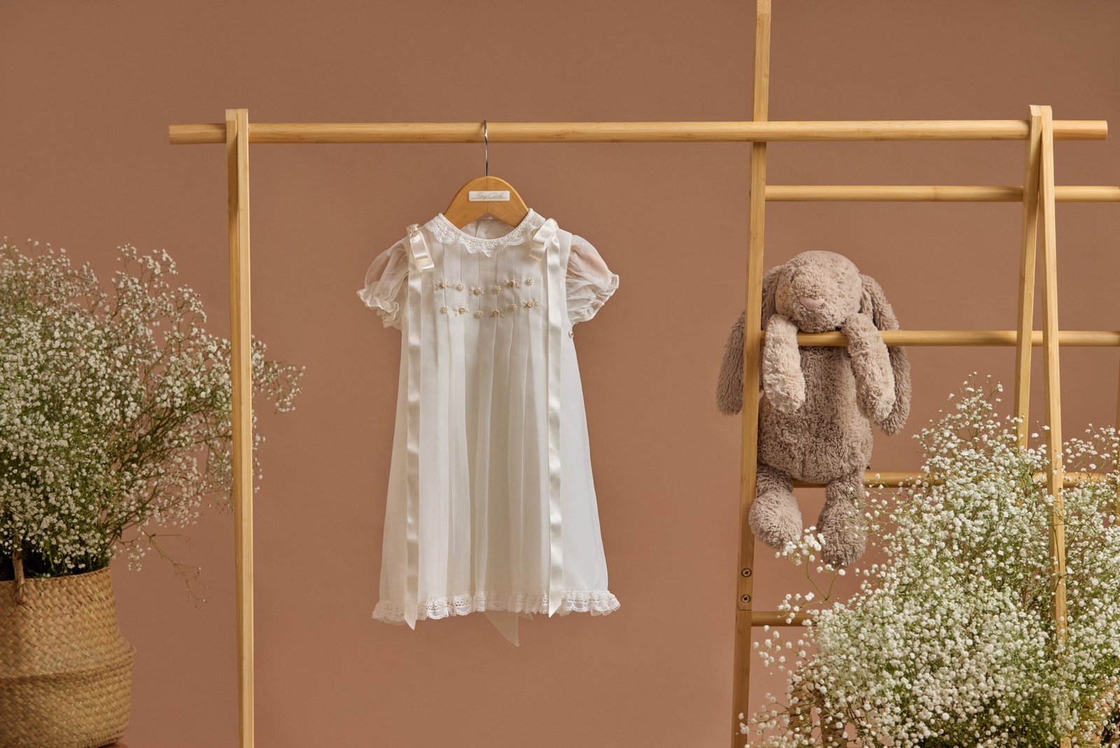 ropón tergal bordado a mano