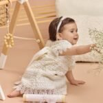 Vestido encaje bebe niña
