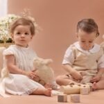 vestido bordado a mano niña bebe