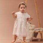 vestido bordado a mano niña bebe