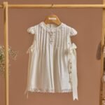 vestido bordado a mano niña bebe