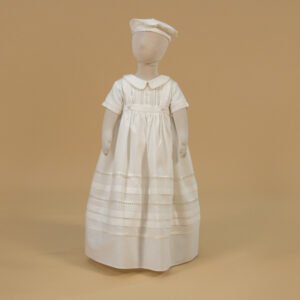 ropon bautizo bordado a mano