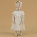 ropon niña bautizo encaje