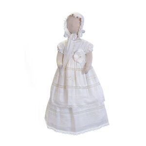 Ropon de Bautizo niña