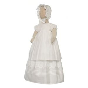 Ropon de bautizo niña