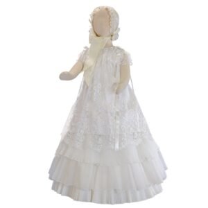 Ropon de Bautizo niña
