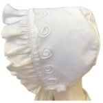 Gorro de Bautizo para niña