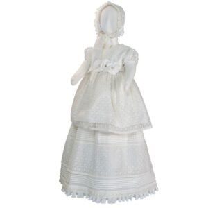 Ropon de Bautizo de niña