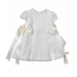 vestido encaje apra niña bautizo